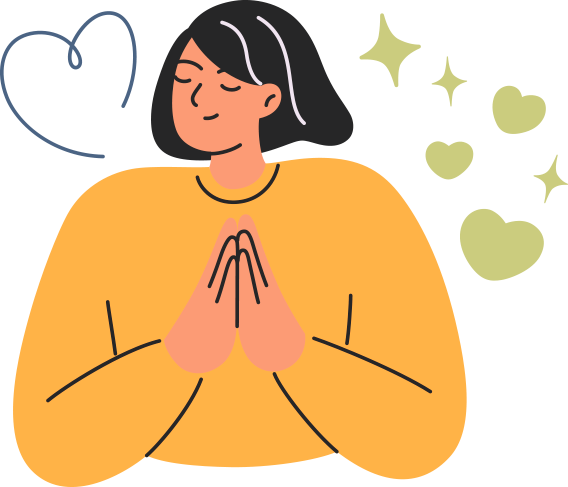 Ilustração Quero cuidar de mim